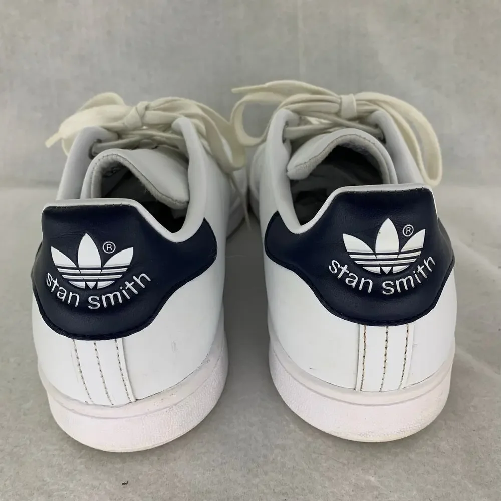 Adidas Stan Smith Tennis Shoes Sneaker White Lace Up Women - Picture 10 of 10